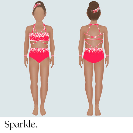 Gleaming Fire - CHOOSE CUSTOM COLORS - 25% Deposit to Reserve - Sparkle Worldwide