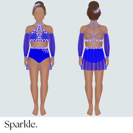 Moonlit Sea - CHOOSE CUSTOM COLORS - 25% Deposit to Reserve - Sparkle Worldwide