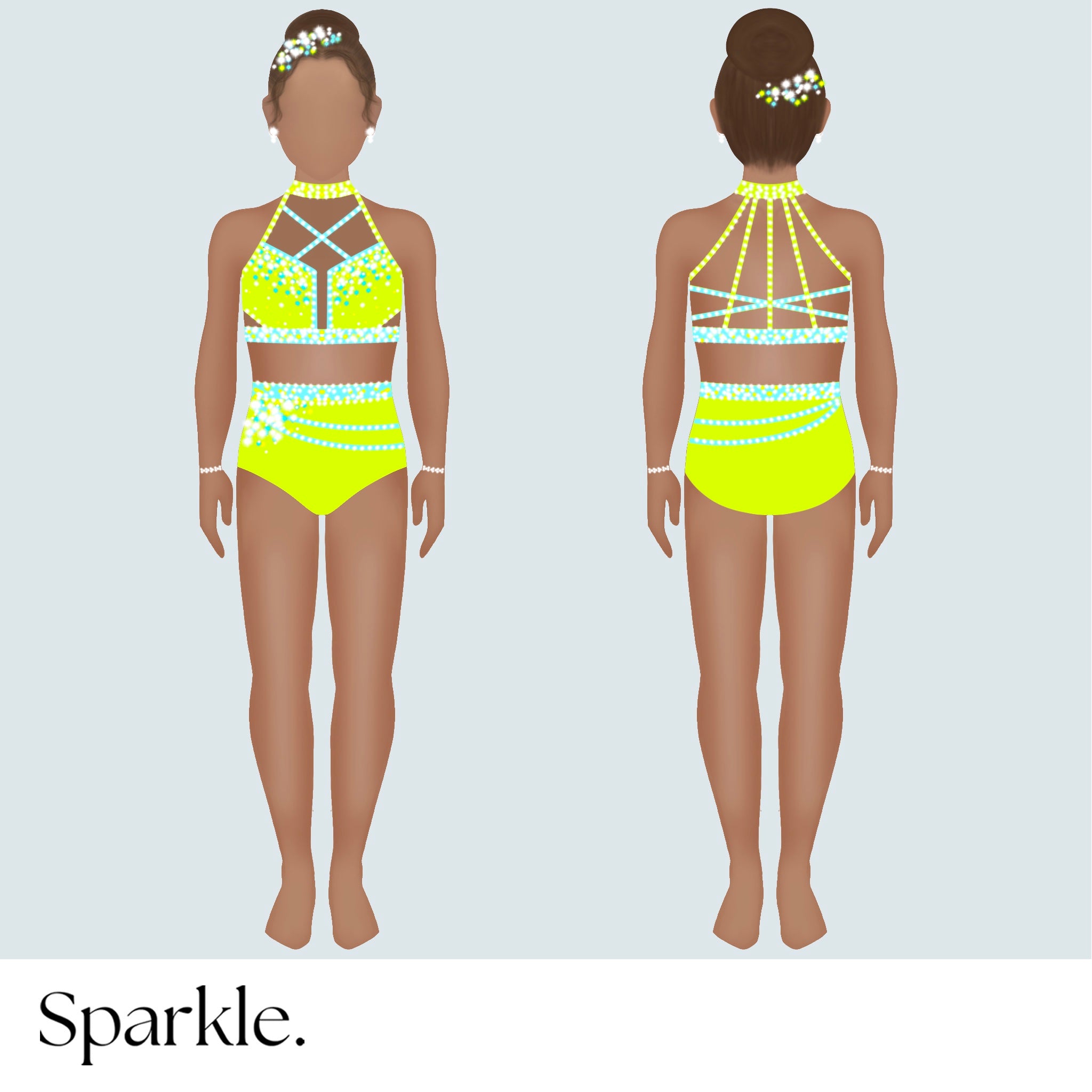 Vivid Glam - CHOOSE CUSTOM COLORS - 25% Deposit to Reserve