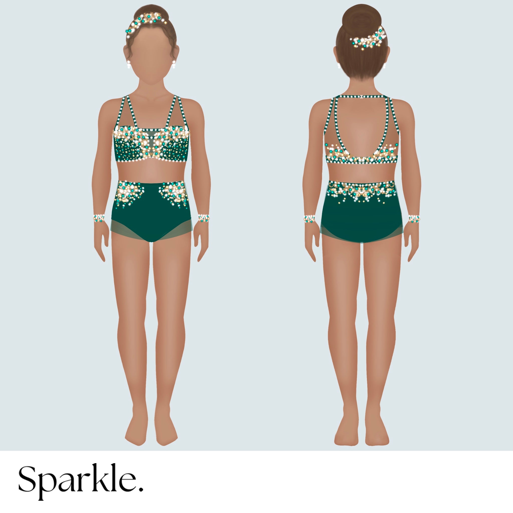 Gilded Forest - CHOOSE CUSTOM COLORS - 25% Deposit to Reserve