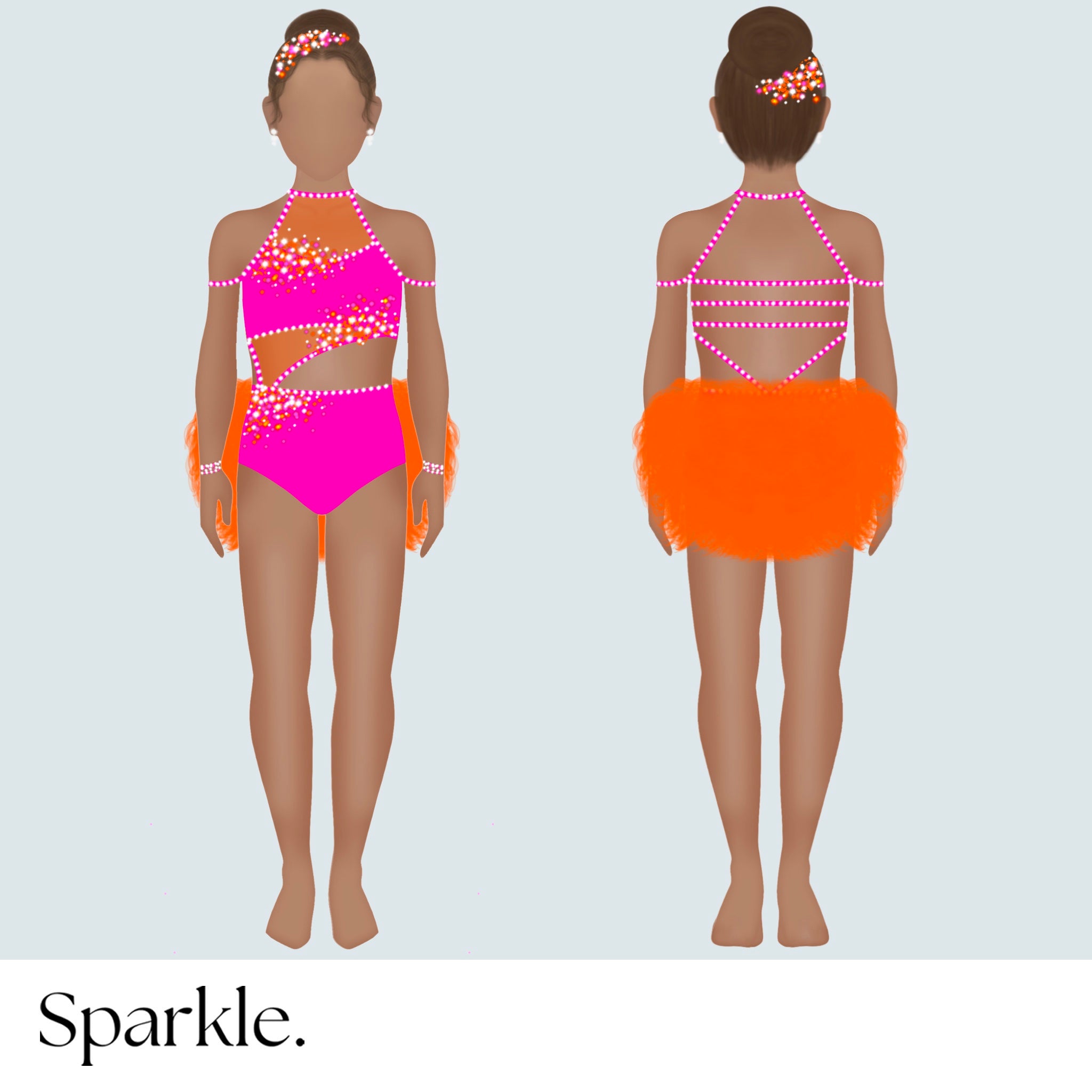 Zesty Bloom - CHOOSE CUSTOM COLORS - 25% Deposit to Reserve