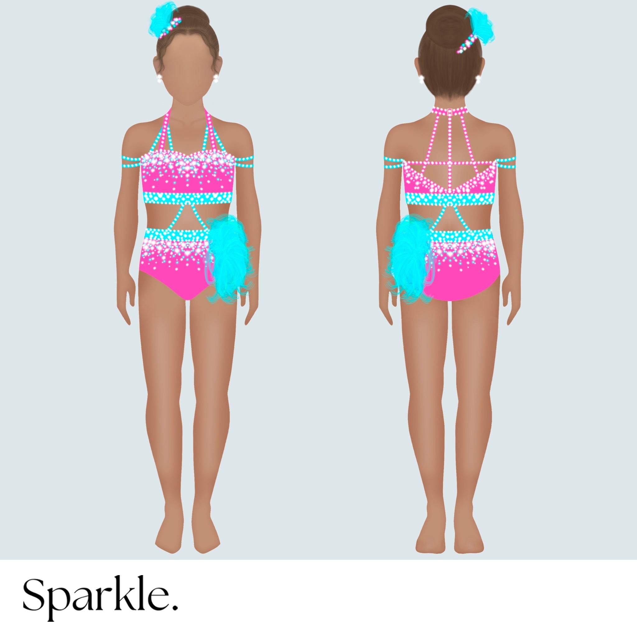 Amazing Aqua - 25% Deposit to Reserve - Sparkle Worldwide