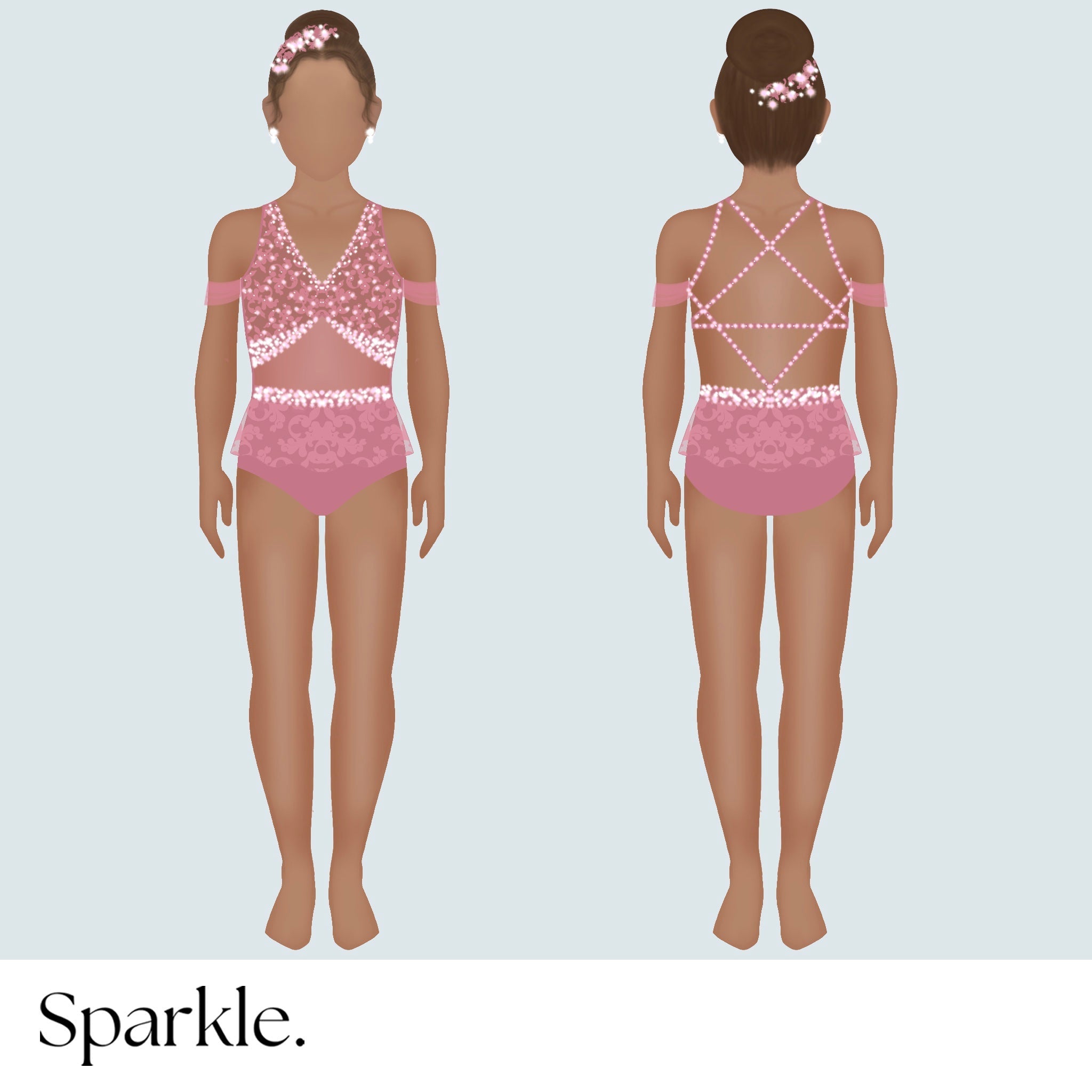 Blush Dreamer - CHOOSE CUSTOM COLORS - 25% Deposit to Reserve - Sparkle Worldwide