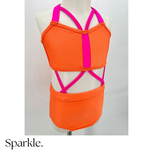 Child 10 | Fiesta Base - Orange & Pink - Sparkle Worldwide