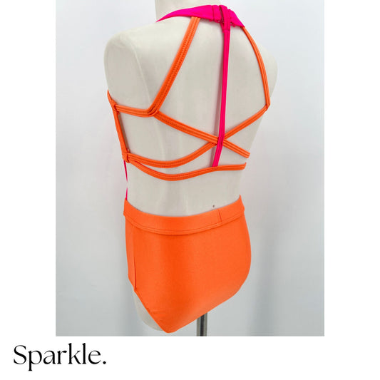 Child 10 | Fiesta Base - Orange & Pink - Sparkle Worldwide