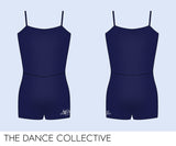 DC Navy Biketard (Child Sizes) - Sparkle Worldwide