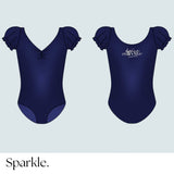 DC Puff Shoulder Leotard - Sparkle Worldwide