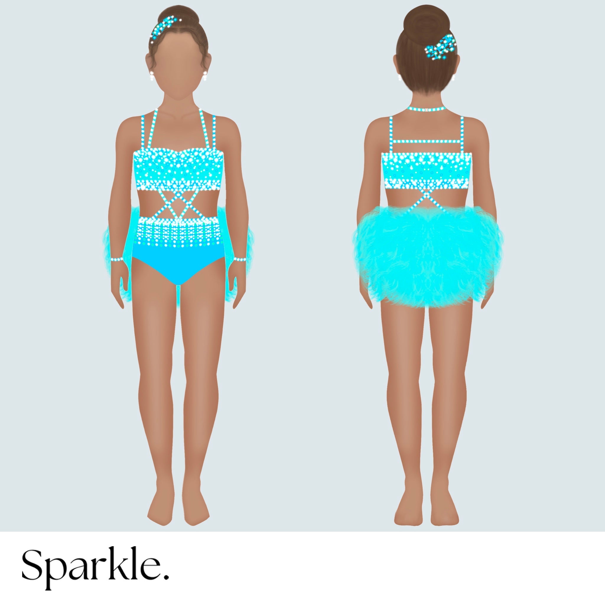 Feather Party - CHOOSE CUSTOM COLORS - 25% Deposit to Reserve - Sparkle Worldwide