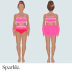 Feather Party - CHOOSE CUSTOM COLORS - 25% Deposit to Reserve - Sparkle Worldwide