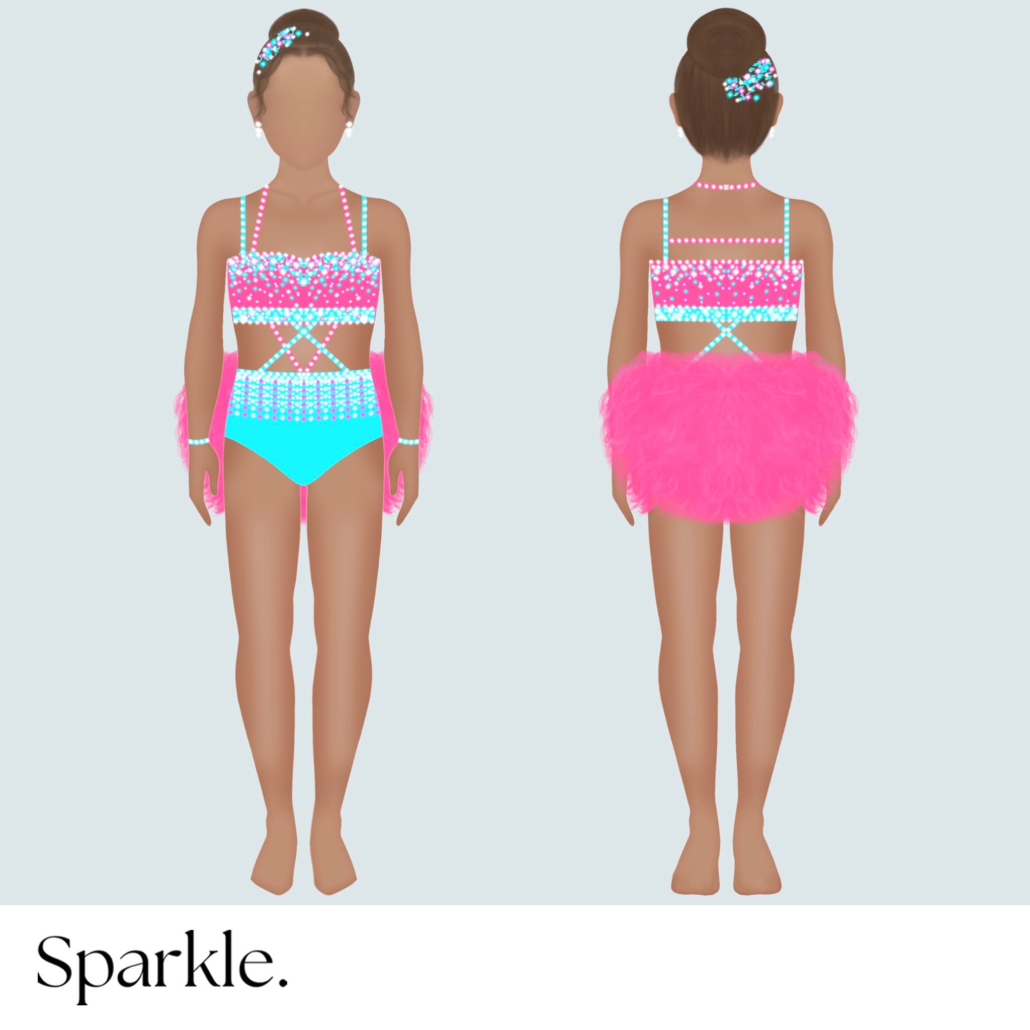 Feather Party - CHOOSE CUSTOM COLORS - 25% Deposit to Reserve - Sparkle Worldwide