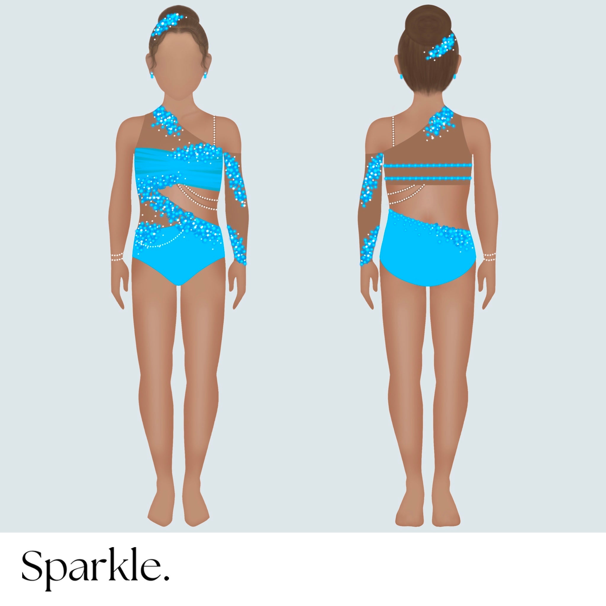 Glimmering Mystery - CHOOSE CUSTOM COLORS - 25% Deposit to Reserve - Sparkle Worldwide