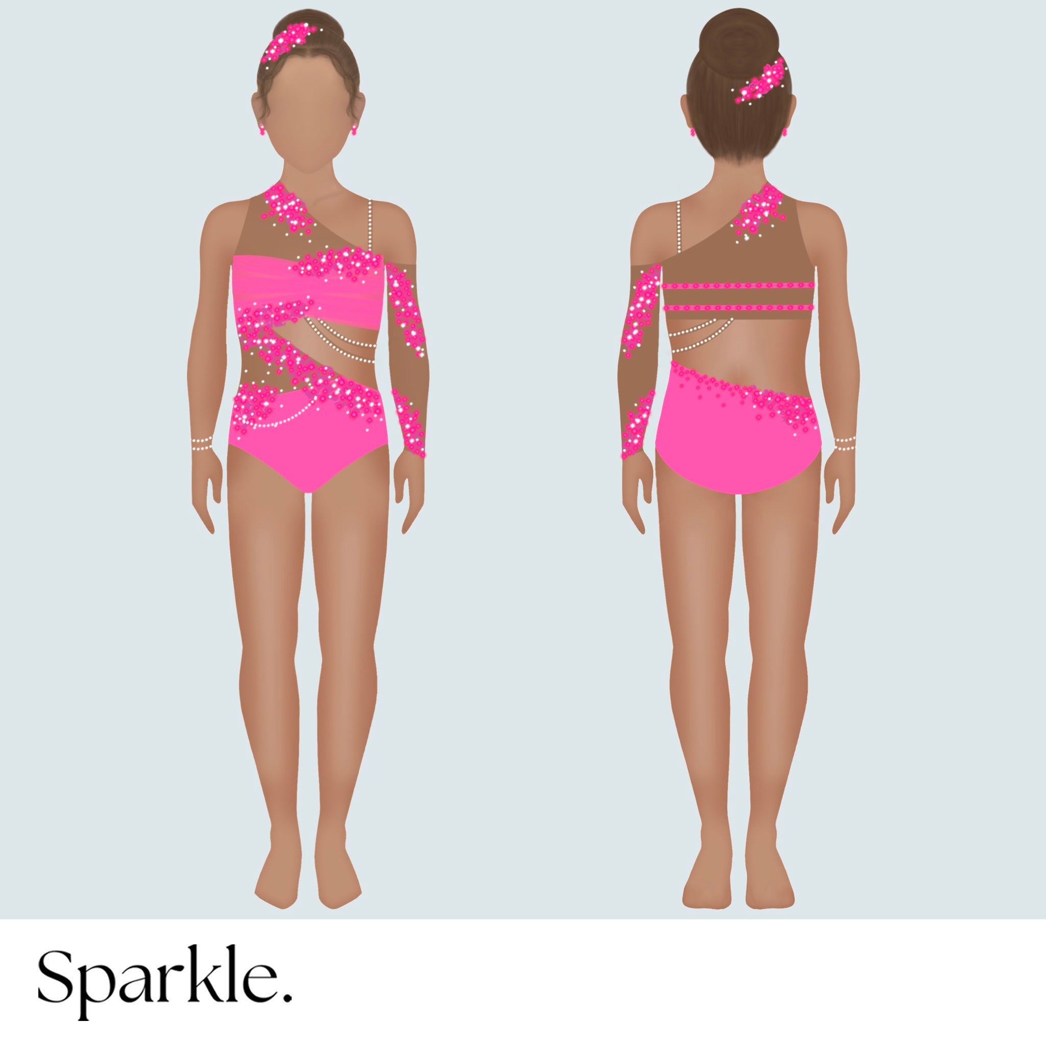 Glimmering Mystery - CHOOSE CUSTOM COLORS - 25% Deposit to Reserve - Sparkle Worldwide