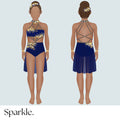 Golden Night - CHOOSE CUSTOM COLORS - 25% Deposit to Reserve - Sparkle Worldwide
