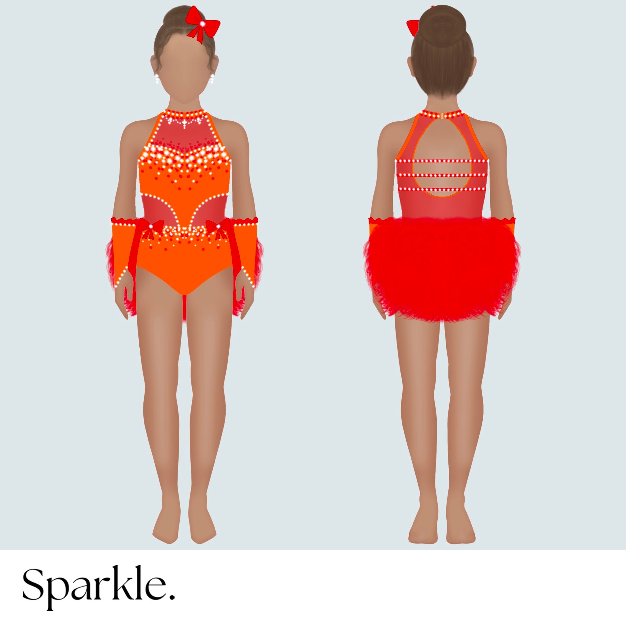 Heat Wave - CHOOSE CUSTOM COLORS - 25% Deposit to Reserve - Sparkle Worldwide