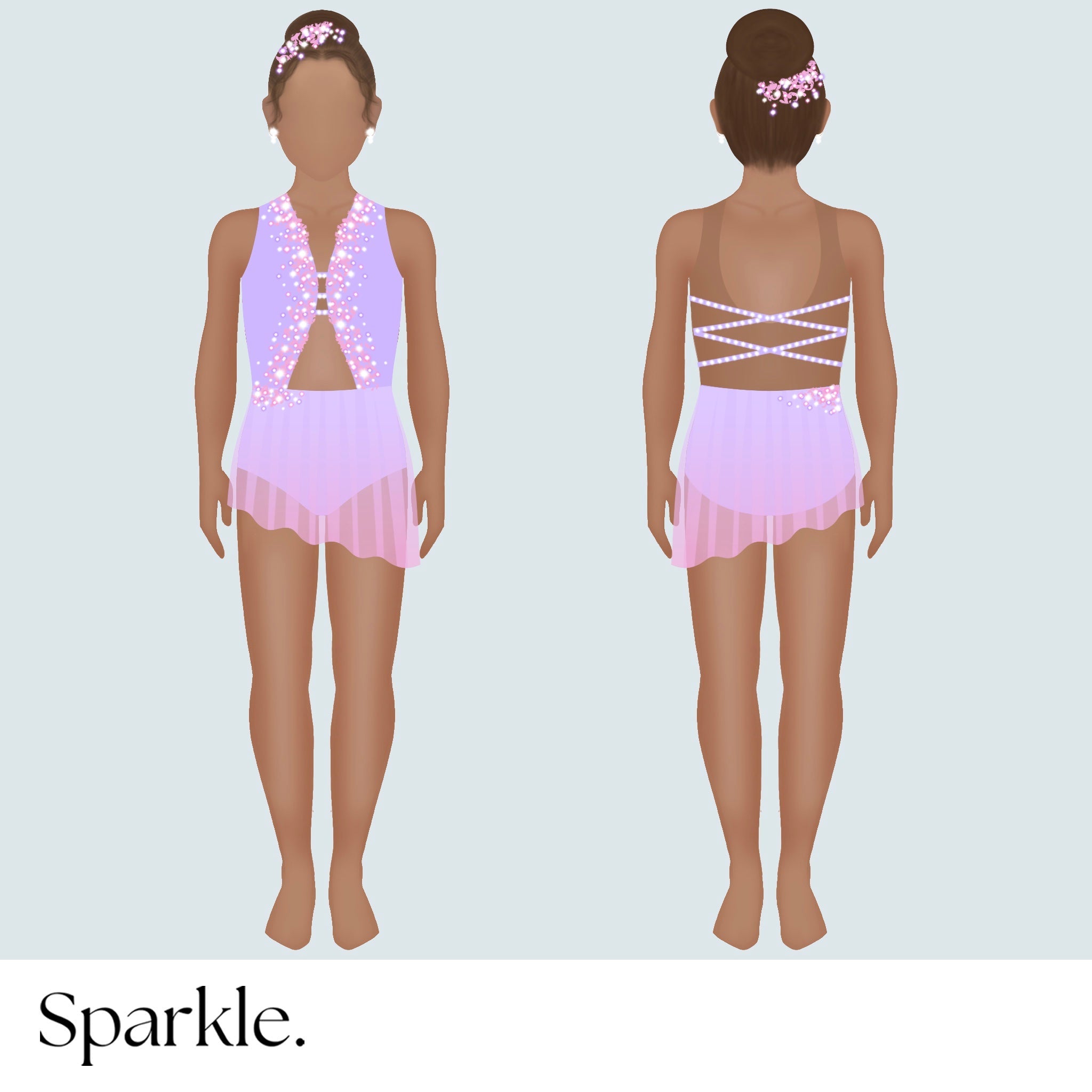 Lavender Lovely - CHOOSE CUSTOM COLORS - 25% Deposit to Reserve - Sparkle Worldwide