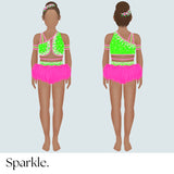 Lime Fizz - CHOOSE CUSTOM COLORS - 25% Deposit to Reserve - Sparkle Worldwide