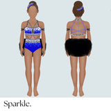 Moonlit Majesty - CHOOSE CUSTOM COLORS - 25% Deposit to Reserve - Sparkle Worldwide