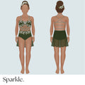 Olive Glimmer - CHOOSE CUSTOM COLORS - 25% Deposit to Reserve - Sparkle Worldwide