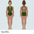 Olive Obsession - CHOOSE CUSTOM COLORS - 25% Deposit to Reserve - Sparkle Worldwide