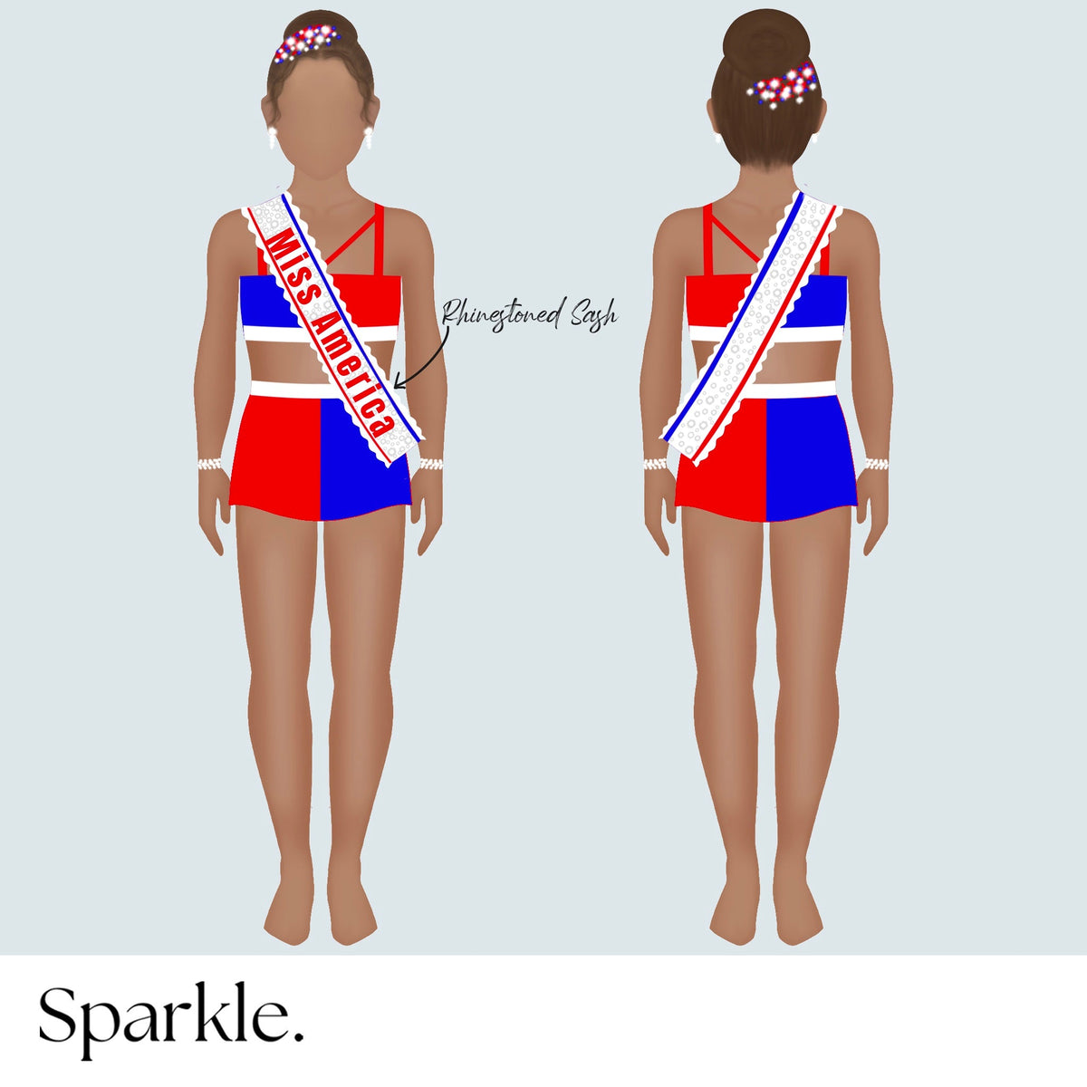 Prettiest Girl In America - Sparkle Worldwide