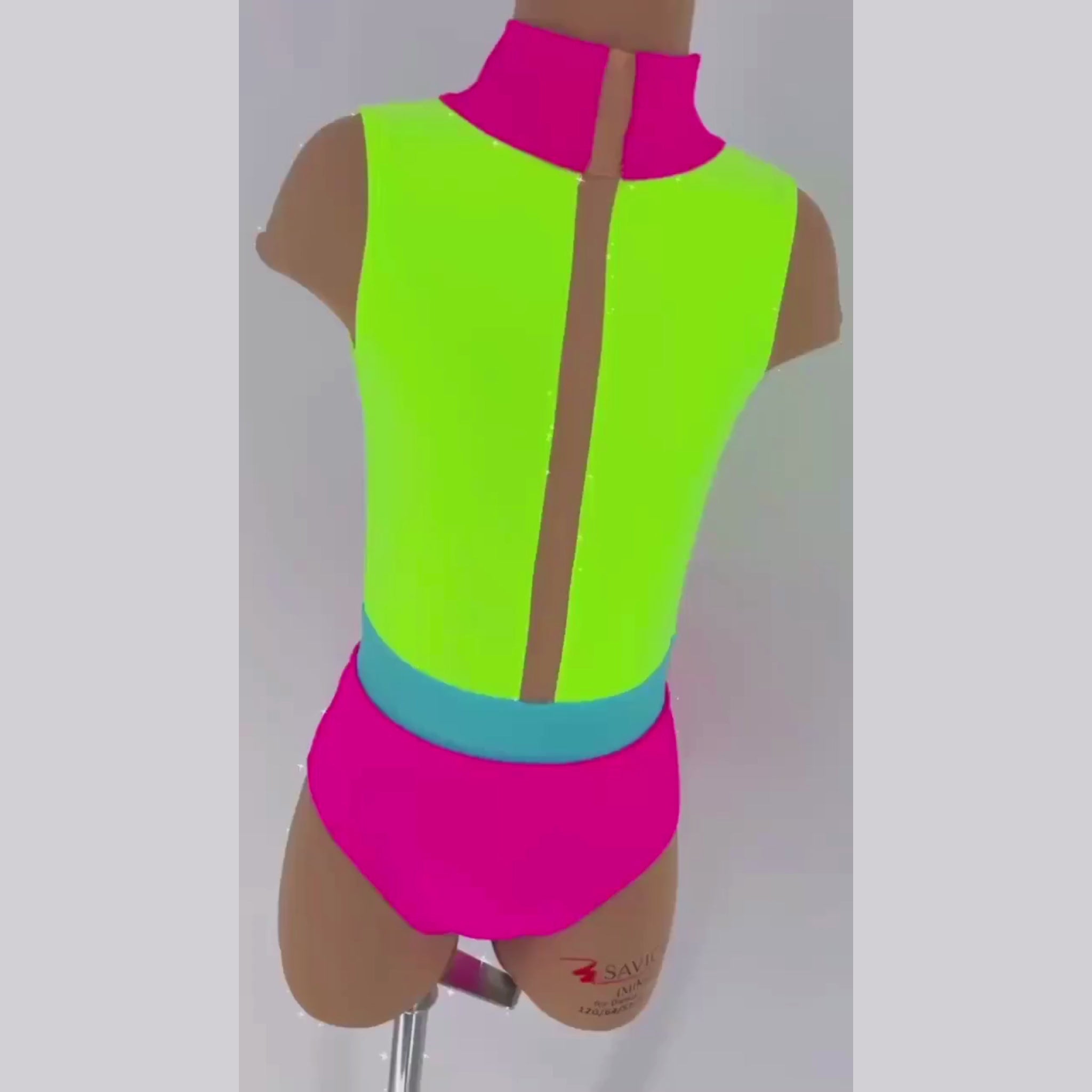 Child 8 | Vibrance | Neon Green, Pink & Aqua