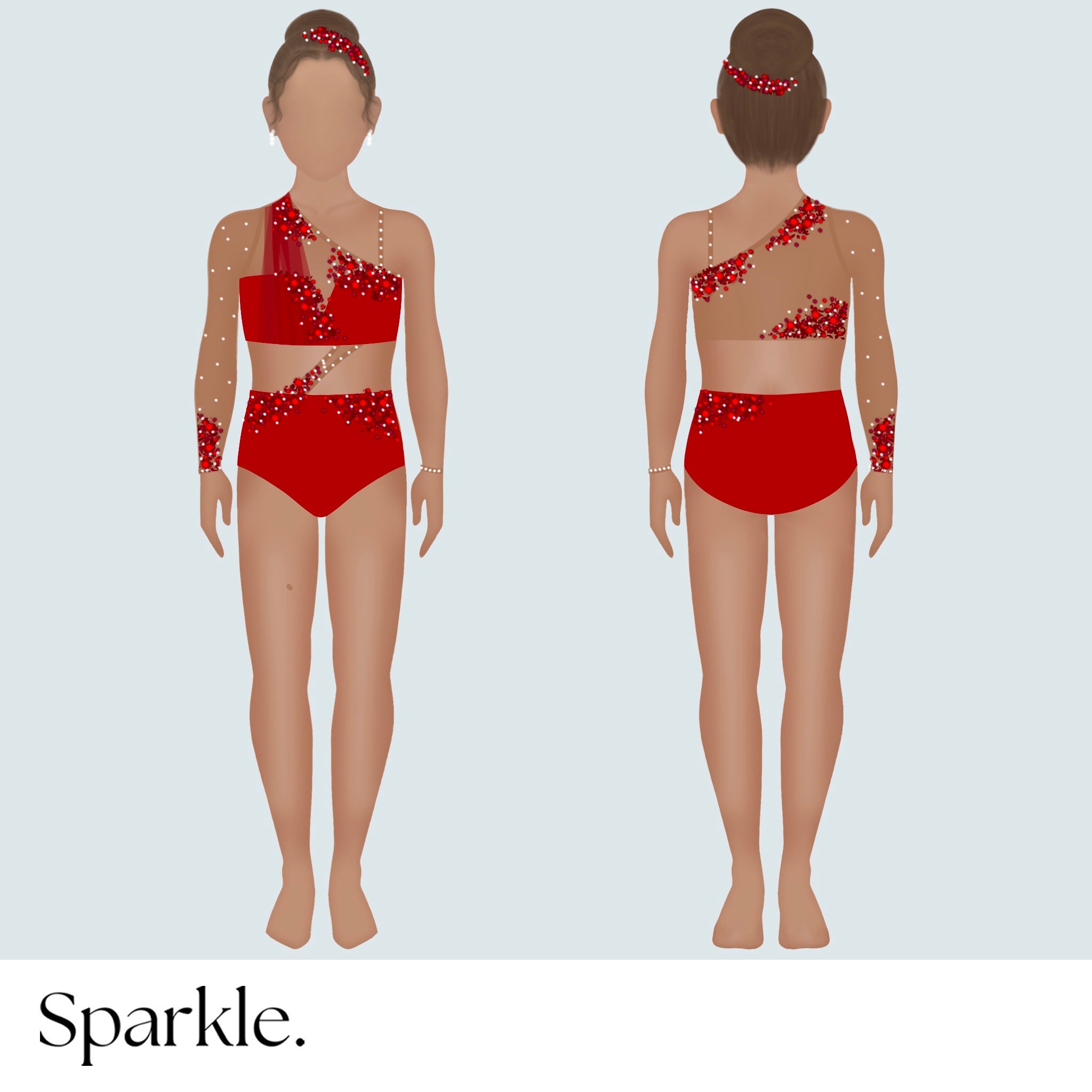 Scarlet Lights - CHOOSE CUSTOM COLORS - 25% Deposit to Reserve - Sparkle Worldwide