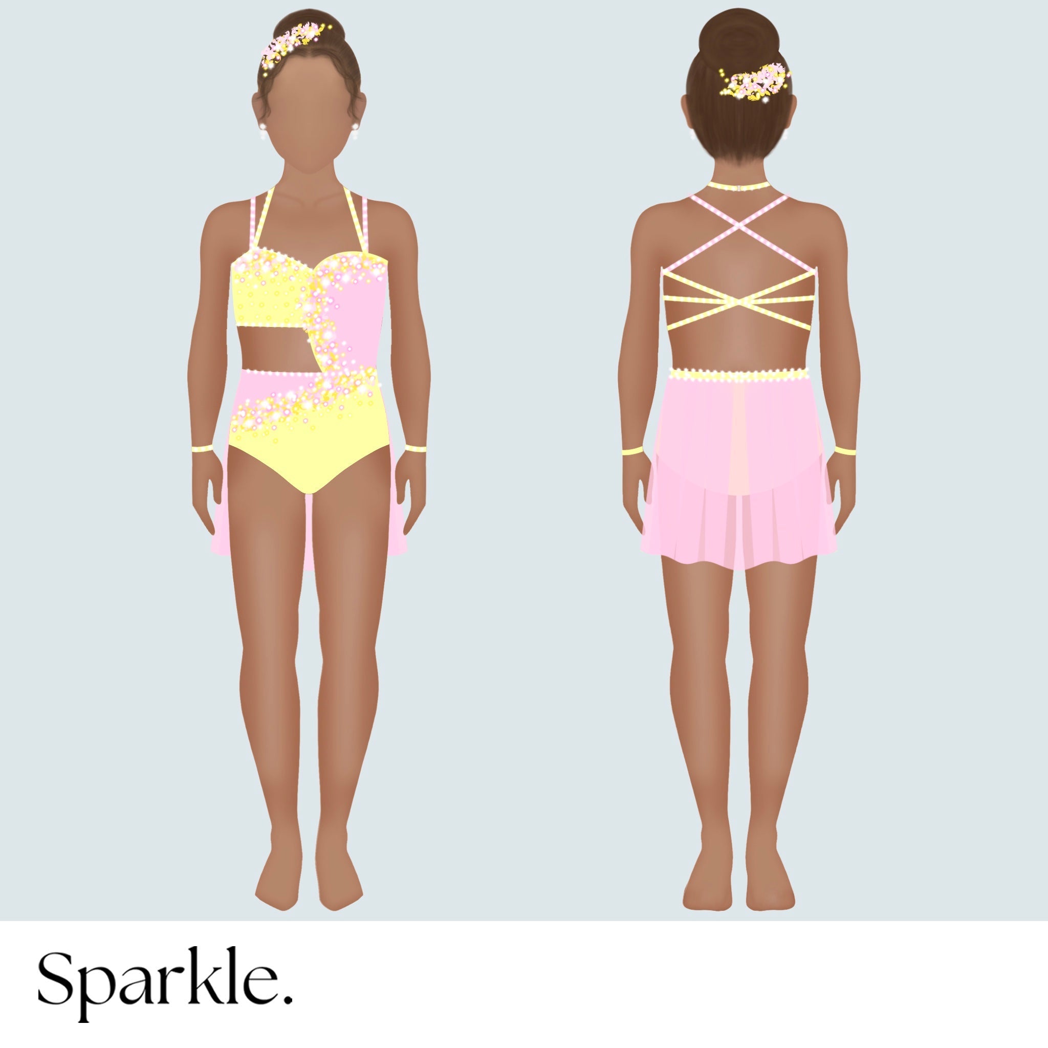 Sunshine Marshmallow - CHOOSE CUSTOM COLORS - 25% Deposit to Reserve - Sparkle Worldwide