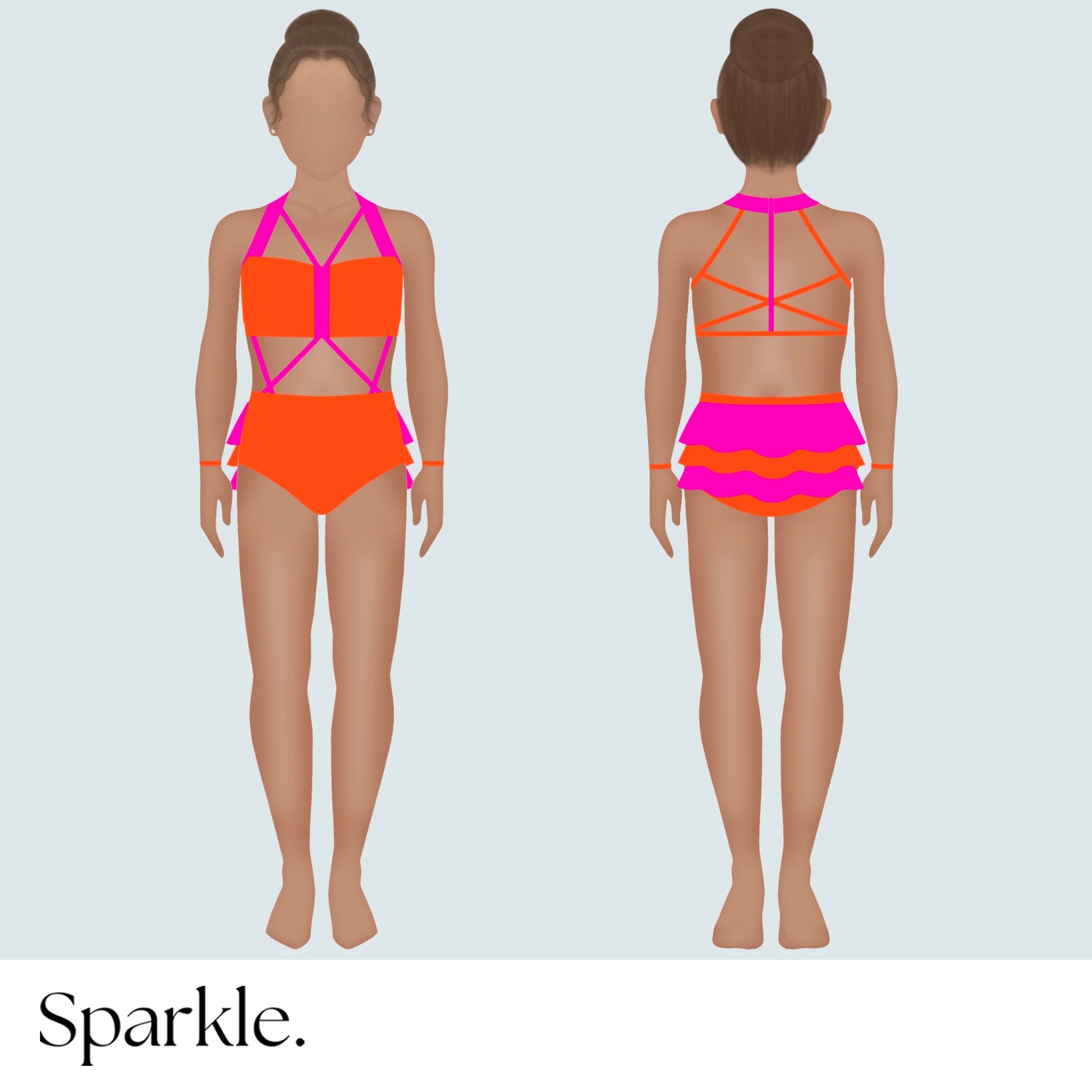 Tasha Fiesta Base + Bum Frills (+30USD) - Sparkle Worldwide