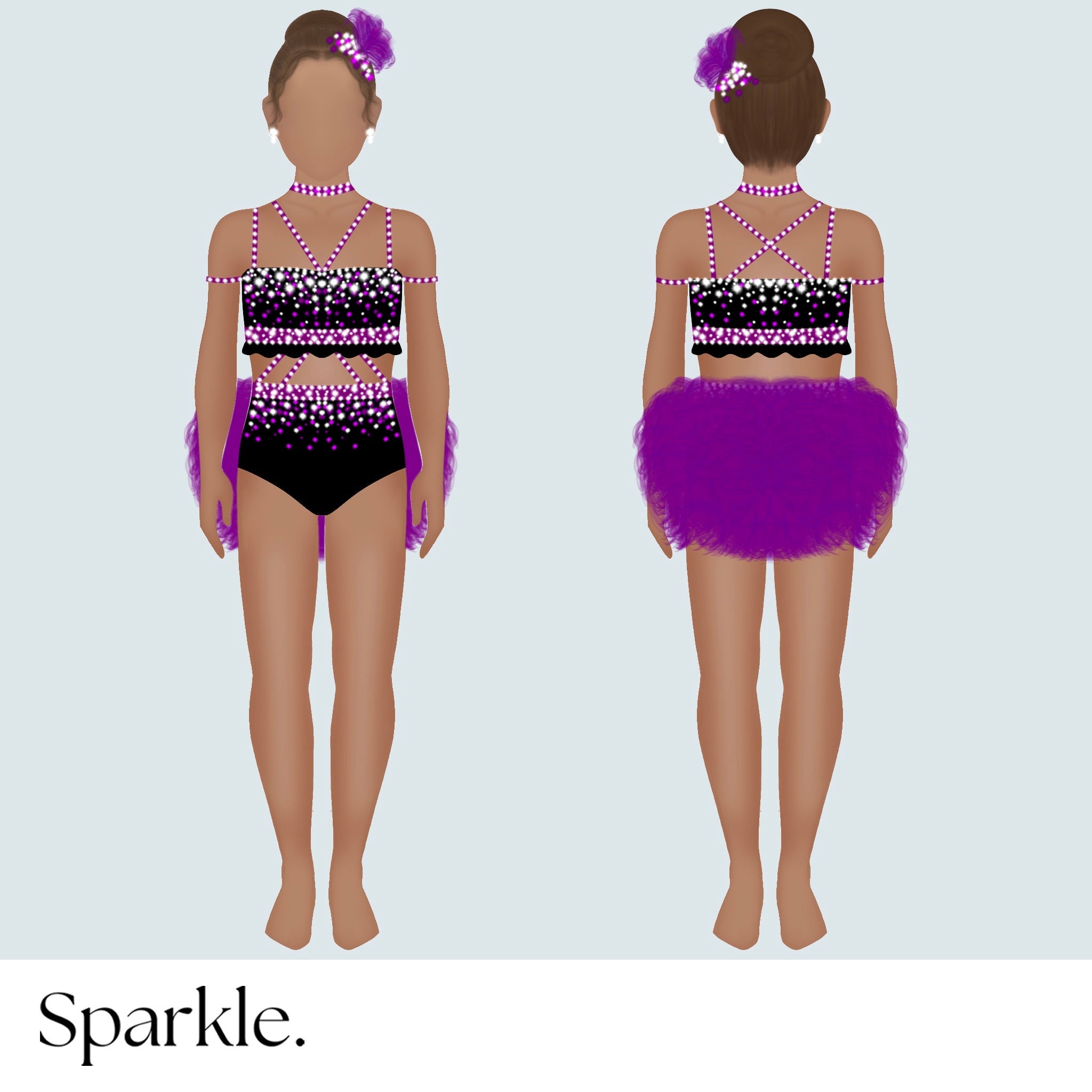Wickedly Wonderful - CHOOSE CUSTOM COLORS - 25% Deposit to Reserve - Sparkle Worldwide