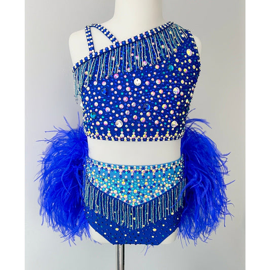 Amber's Costume | Elegant Sapphire - Sparkle Worldwide