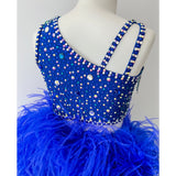 Amber's Costume | Elegant Sapphire - Sparkle Worldwide
