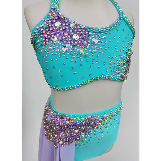 Bernadine's Costume | Aqua & Lavender Lyrical - Sparkle Worldwide
