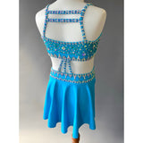 Child 6 | Perfect Blue Jazz Dance Costume - Sparkle Worldwide