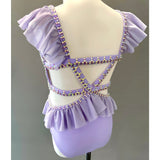 Child 8 | Lavender Lyrical Dance Costume - Sparkle Worldwide