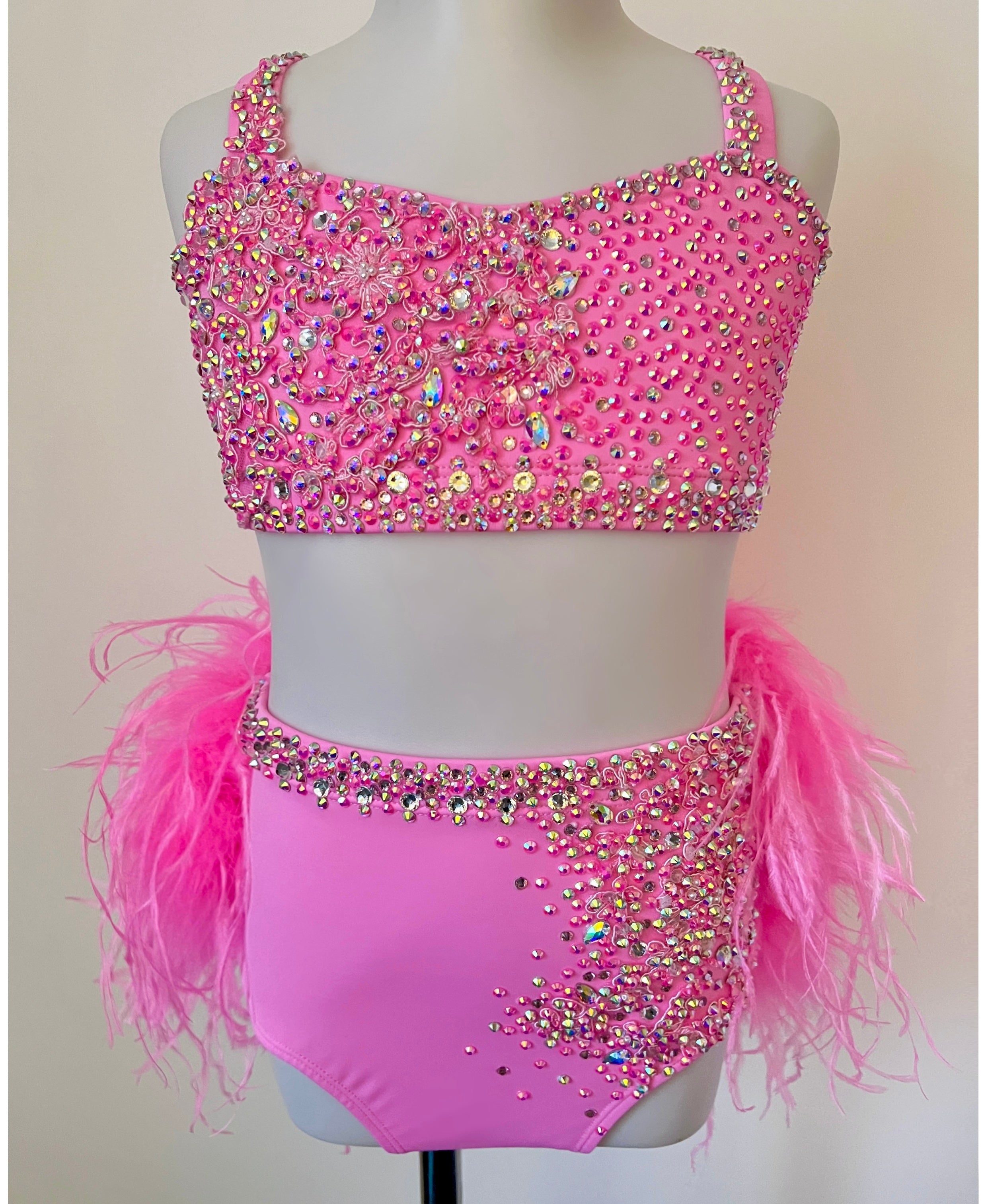 Size 8 | Bubblegum Pink Jazz Dance Costume – Sparkle Worldwide